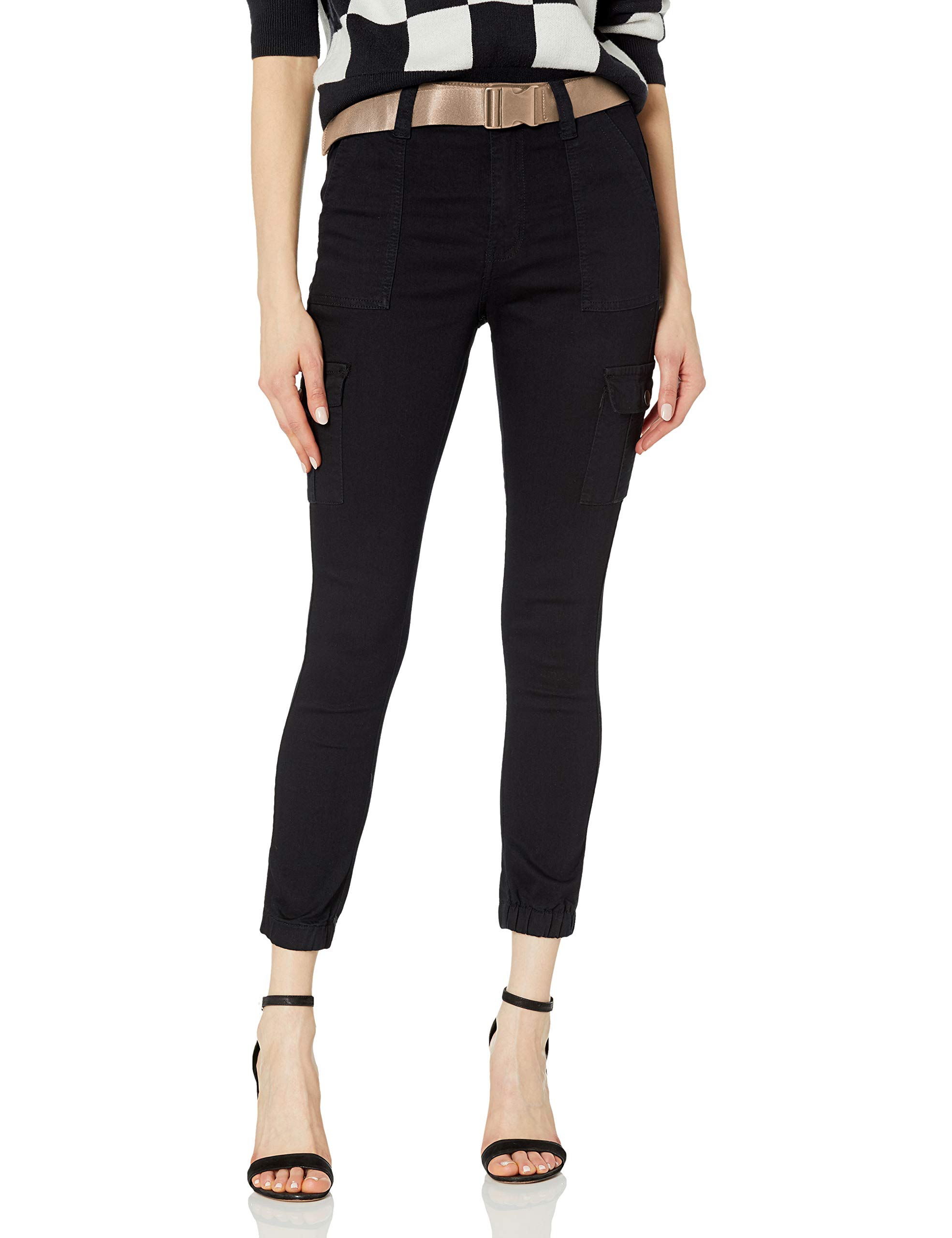 YDX Womens Twill Stretchy Jogger Pants