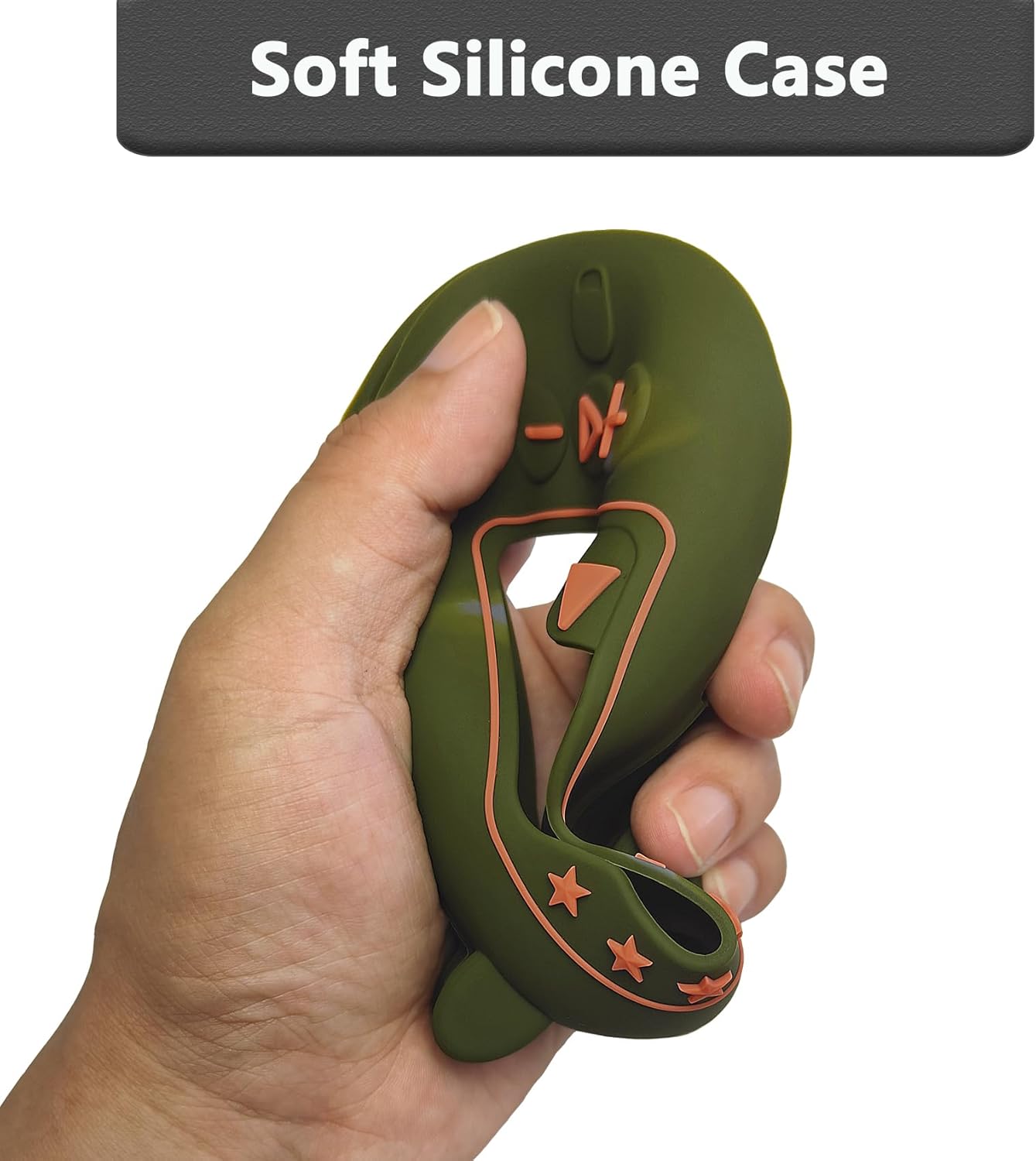 JCHPINE Hard Case and Silicone Cover for JBL Clip 5 Ultra Portable Bluetooth Speaker Accessories, Soft Silicone Case for JBL Clip 5 Speaker Stand Up Holder (Squad) - Image 4