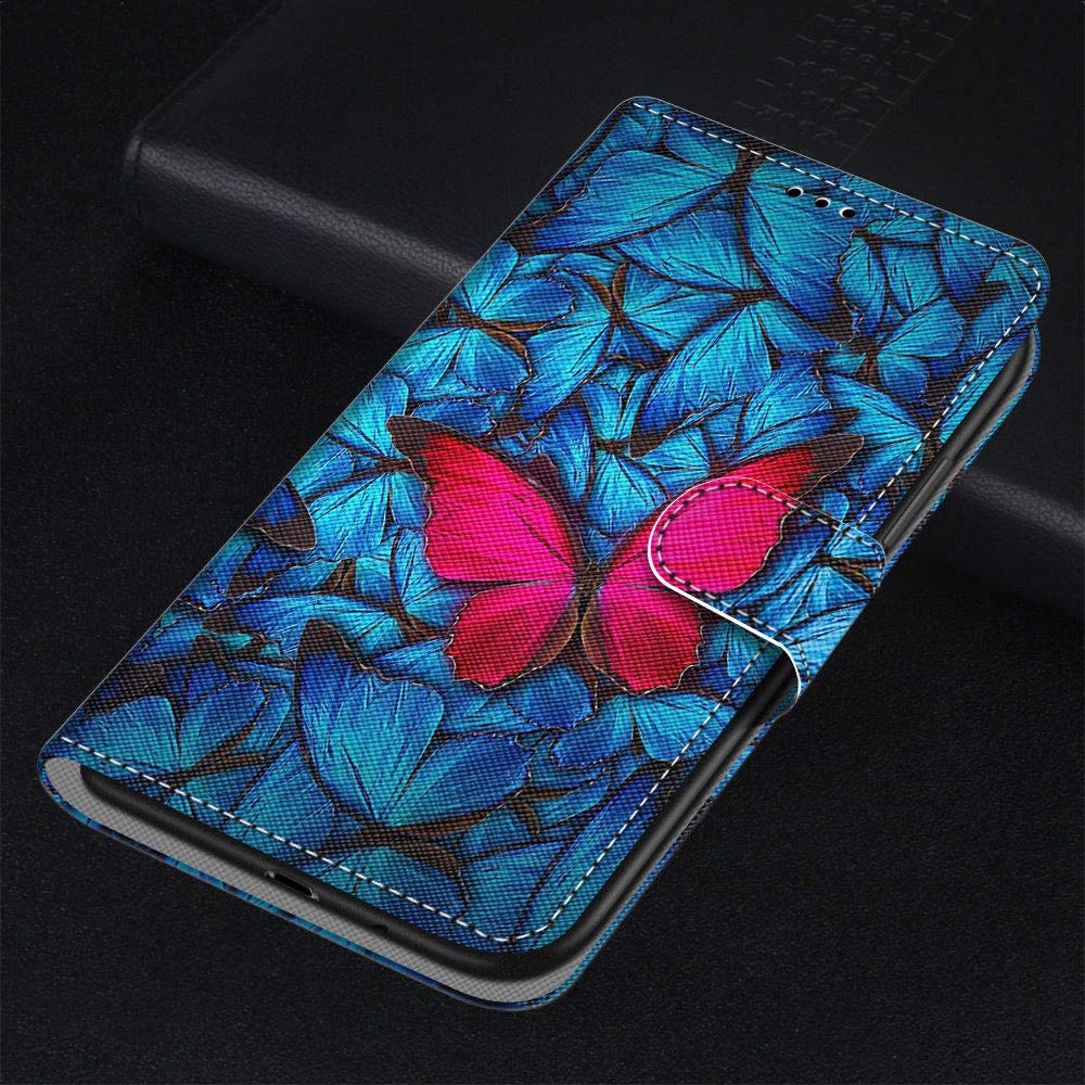 GLANDOTU Cover per Xiaomi Redmi Note 11/11S 4G Custodia (6.43) Flip Caso in pelle [Morbido TPU] [Magnet] [Slot per schede], Premium Flip Cover Xiaomi Redmi Note 11 Custodia (Albero