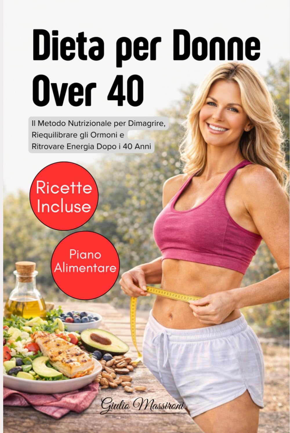 Dieta per Donne Over 40: Il Metodo Nutrizionale per Dimagrire, Riequilibrare gli Ormoni e Ritrovare Energia Dopo i 40 Anni