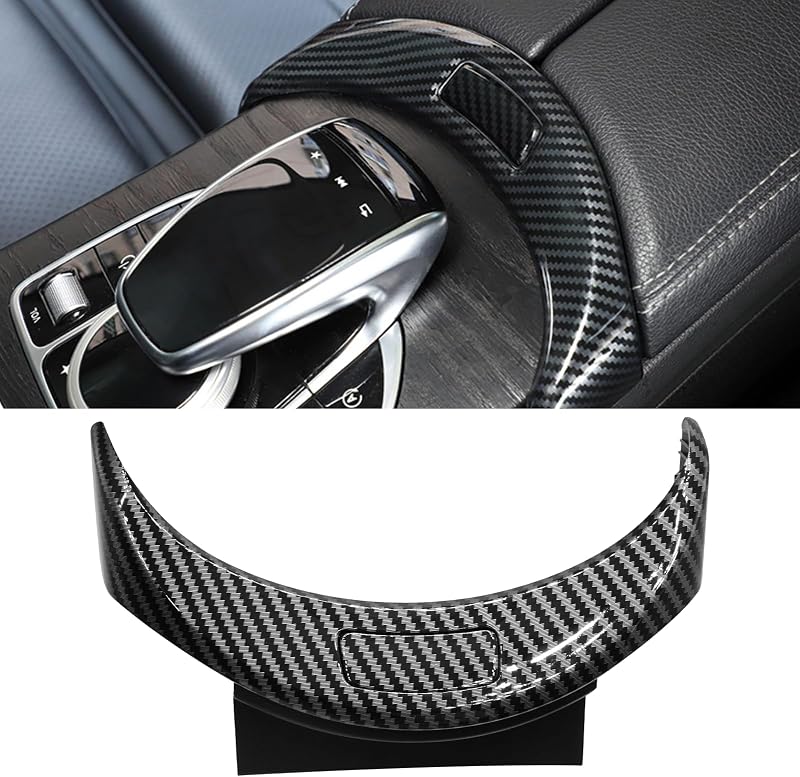 Capa do botão de liberação do console TTCR-II para Mercedes-Benz C-Class W205 e GLC W253