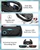 Switch Steering Wheels for Nintendo Switch 2 JoyCon Controllers, Switch 2 Racing Wheels for Mario Kart World/ 8 Deluxe, Switch Driving Wheel Grip for Joy-Con 2 Controller Accessories-Black (2 Pack)
