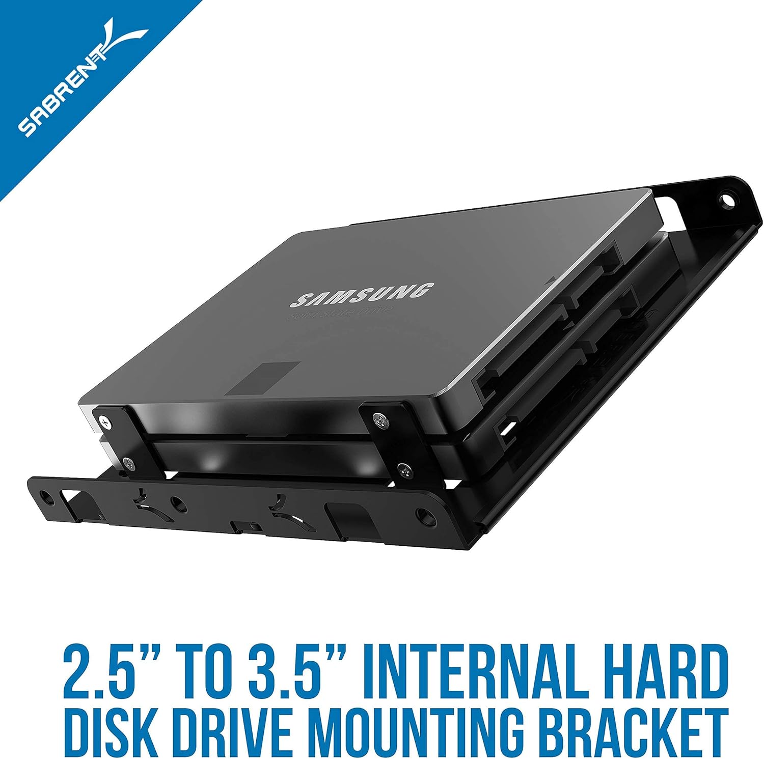 SABRENT USB 3.1 (Type-A) to SSD / 2.5-Inch SATA Hard Drive Adapter + 2.5 Inch to 3.5 Inch Internal Hard Disk Drive Mounting Bracket Kit