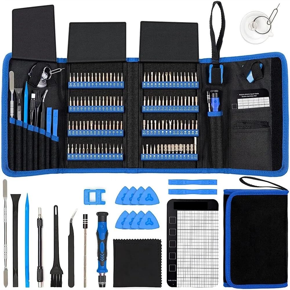 Inserti per Avvitatore,Punte Avvitatore Set di cacciaviti 142 in 1, Multifunzionale, multiangolo, con Testa a Croce, Set di cacciaviti esagonali Plum Blossom