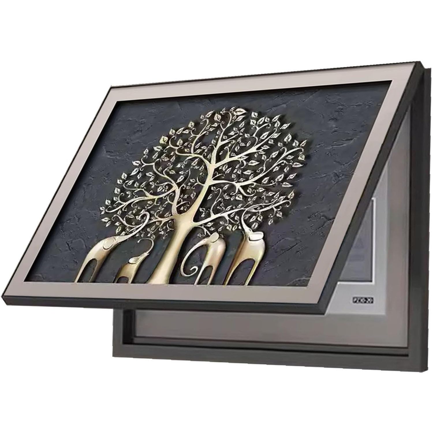 Copertura Quadro Elettrico Decorativa Nascondi Contatore Quadri Copri Contatori Elettrici da Parete Contatori per Pittura Nascondi Dipinti Decorazione,03,45x35cm