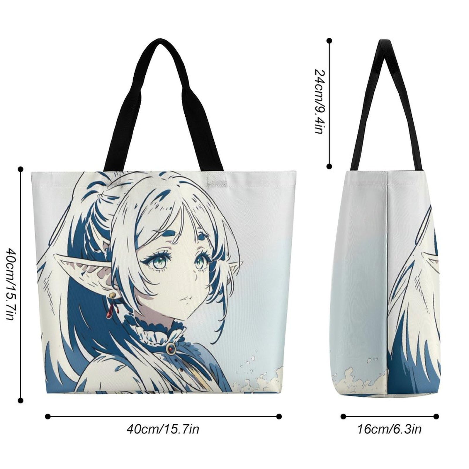 葬送のフリーレン 買い漁りトートバッグ サンデーうぇぶり 当選品 葬送のフリーレン 買い漁りトートバッグ サンデーうぇぶり 当選品