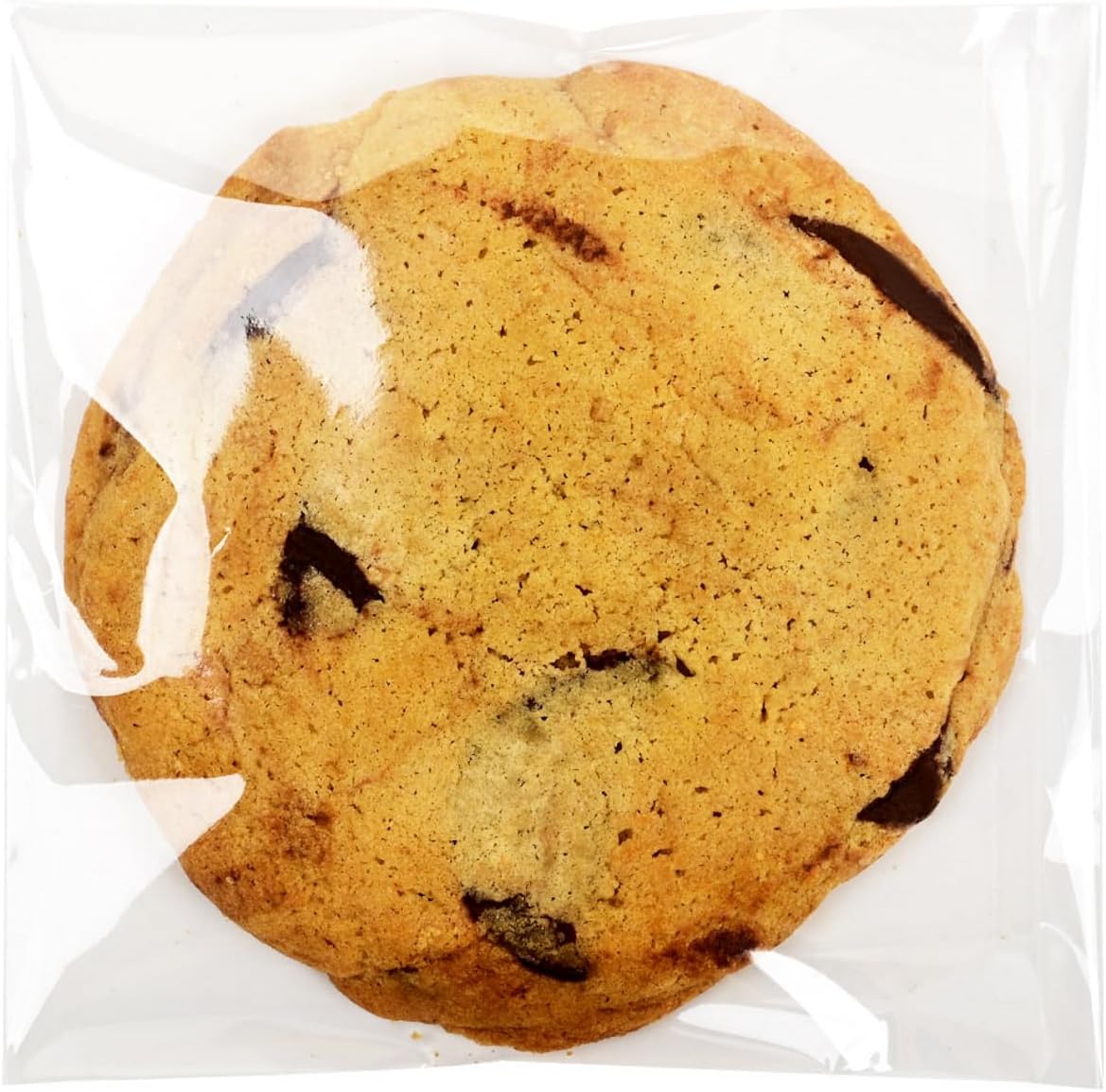 Wowfit 200 CT 4x4 Individual Cookie Bags, Cellophane Bags Self Adhesive