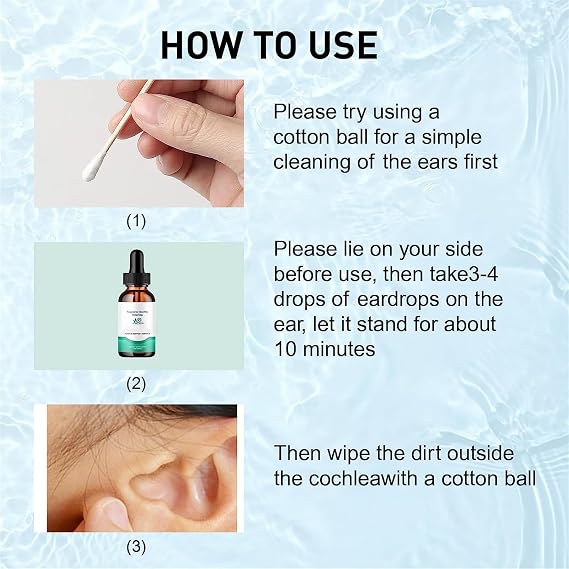 Hearing Support Drops,Tinnitus Relief for Ringing Ears Drops,Hearing Support Supplement Liquid Drops,Ear Ringing Treatment Oil,Natural Herbal Blend and Tinnitus Drops Support Healthy Hearing (2Pcs)