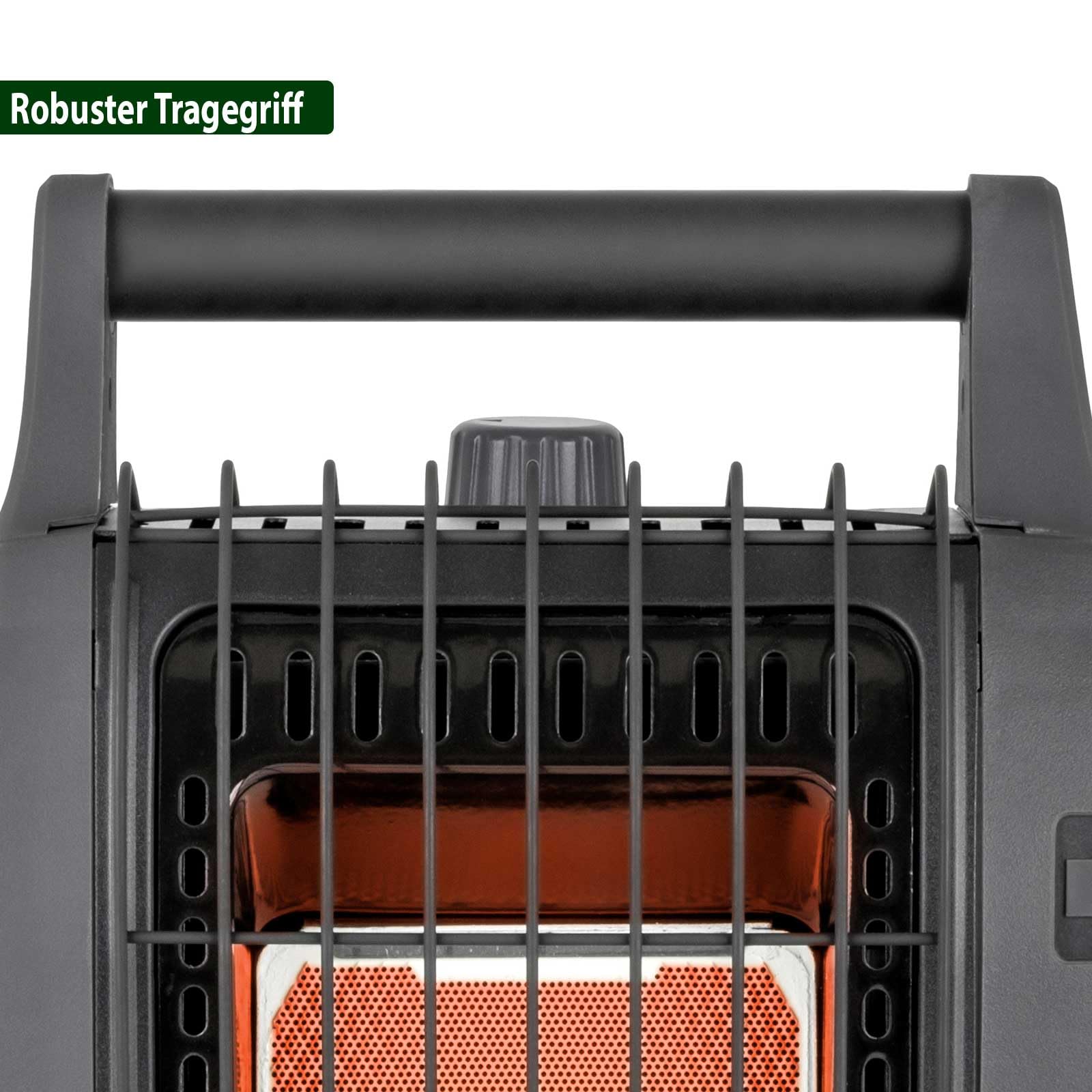 BRUNNER Devil Megaheater Gasheizer XL Leistungsstarke Gasheizstrahler 4,8kW | Leistungsstarker Gasheizstrahler XL 4,8kW. Camping-Gasheizung Zelt-Heizung Innenräume Vorzelt - Gaskartusche o. Gasflasche.