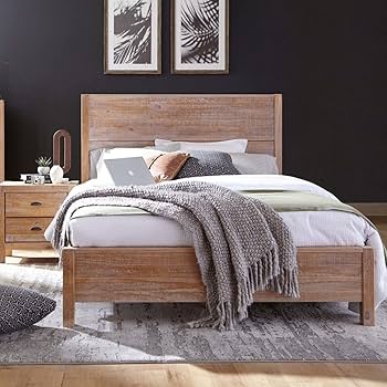 Rustic off white bed Clearance