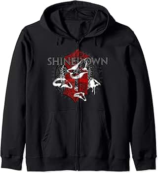 Amazon.com: Shinedown Madness Clockwork Zip Hoodie