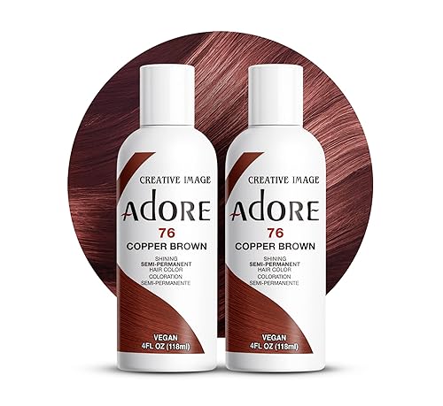 Tinte Adore semipermanente, para el cabello, 4 onzas líquidas, 2 unidades