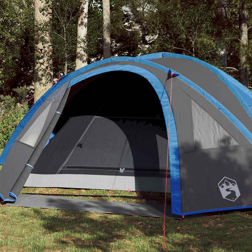 Genérico Tienda de campaña iglú para 4 Personas Impermeable Azul,Deportes,Actividades al Aire Libre,Camping y Senderismo,Tiendas de campaña-94350