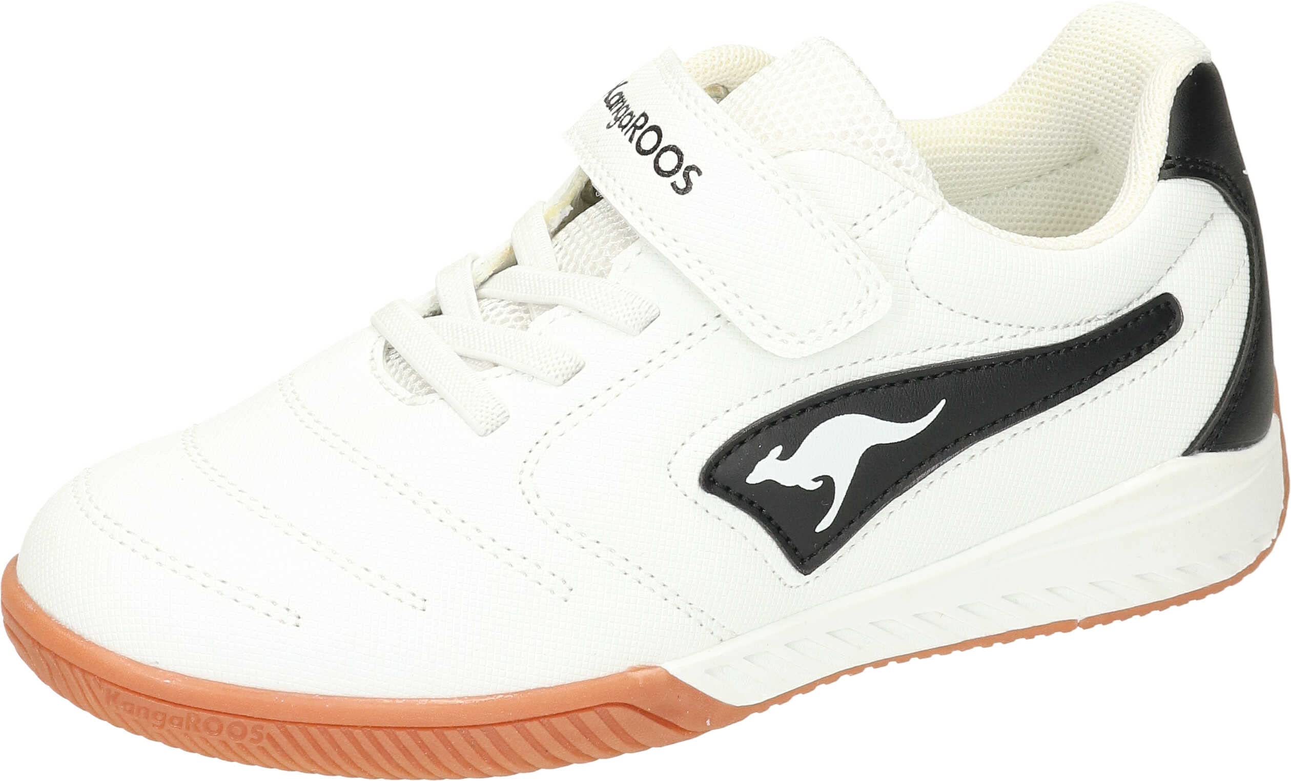 KangaROOS K5-drib EV Sneaker, White Jet Black, 7 UK