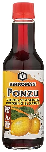 Kikkoman Salsa de soja Ponzu Citrus, 10 onzas (paquete de 6)