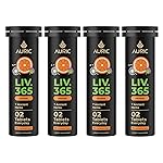 Auric Herbal Liver Support Supplement | Milk Thistle (Silymarin), Turmeric, Garlic, Ginger for Liver Health | Advanced Detox & Cleansing Formula for active Liver | 80 Tablets | Plant Based Gluten-Free
