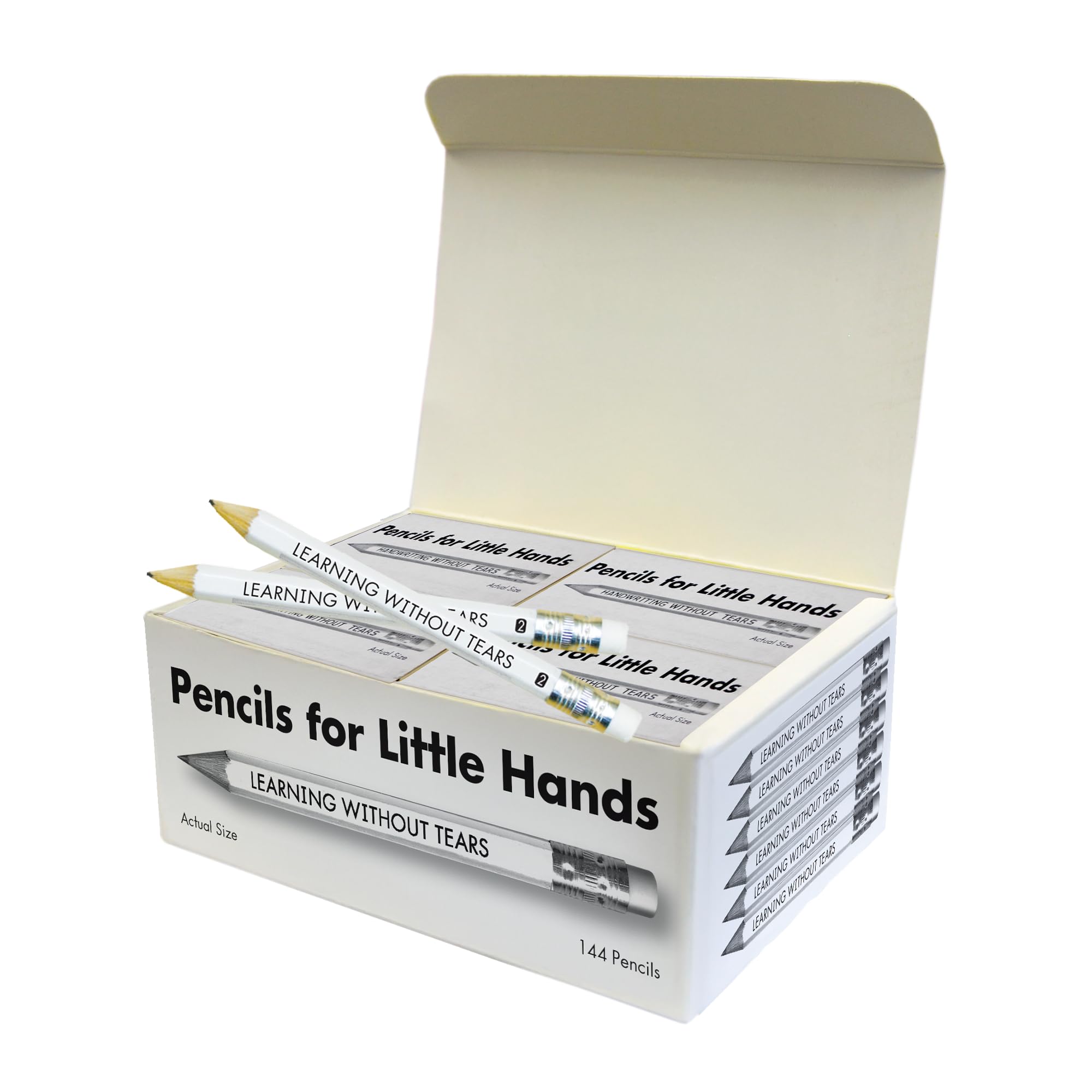 Handwriting Without Tears Pencils for Little Hands,4 inches (Pack of 144 pencils)