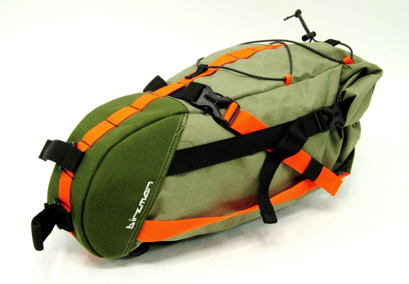 Birzman Packman Saddle Pack - 5L Lightweight Waterproof Saddle Bag for Bikepacking and Adventure Cycling