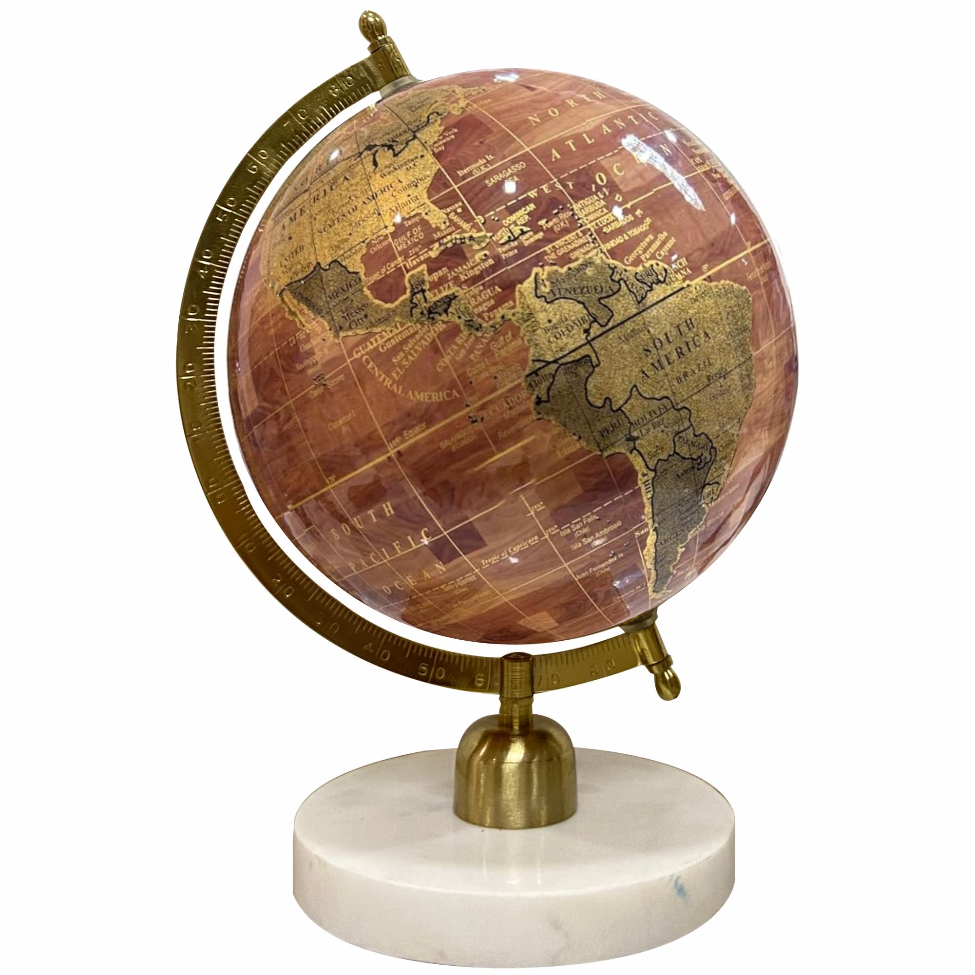 GLOBE DADDY Decorative World Globe 8 Inch with Marble Base for Show pieces for Home Decor, Globe for Office Table, Office Decor | Office Decoration Items | Study Table Decor Items (B0CLDQHN7J) Amazon Price History, Amazon Price Tracker