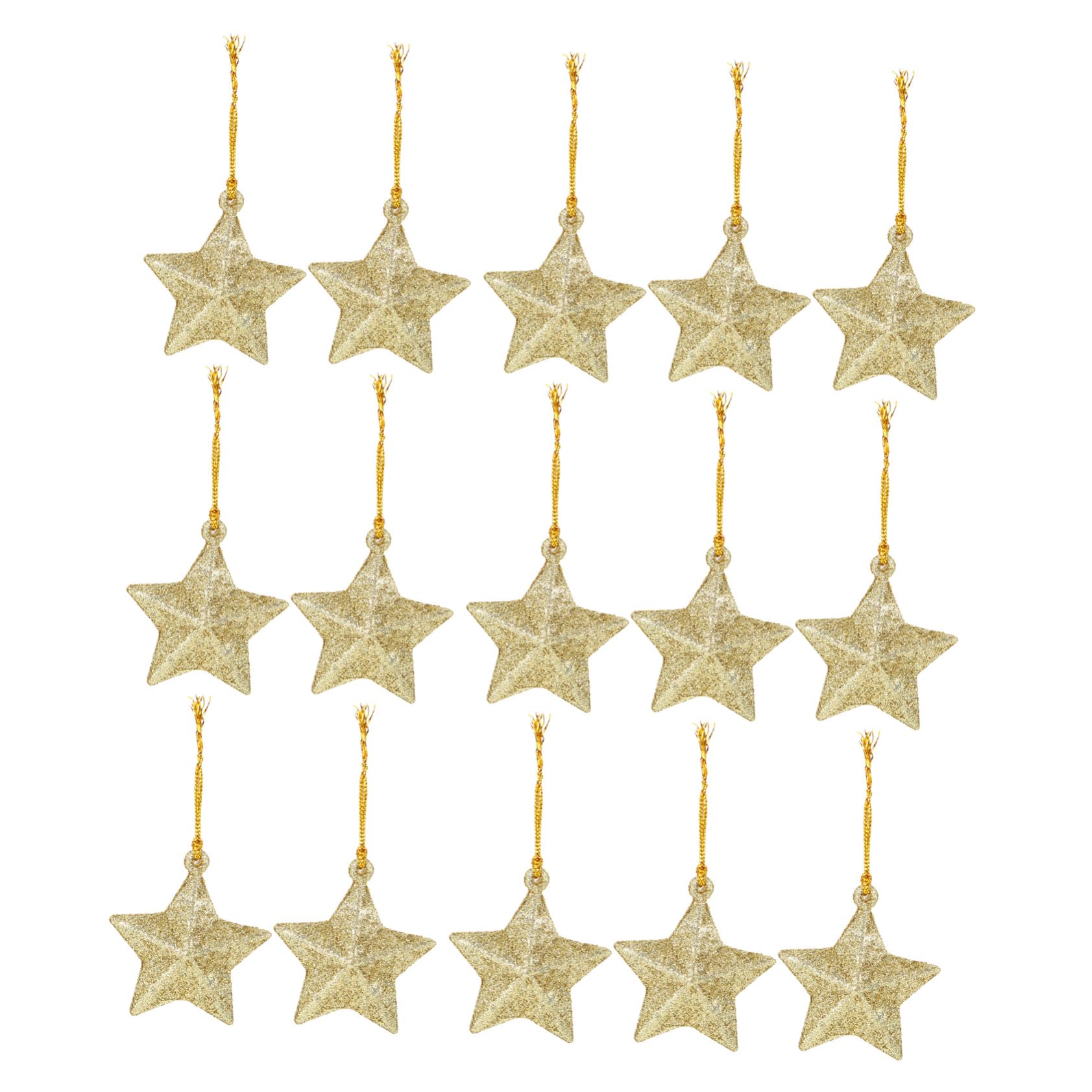 Adornos colgantes dorados NUOBESTY perfectos para detalles navideños