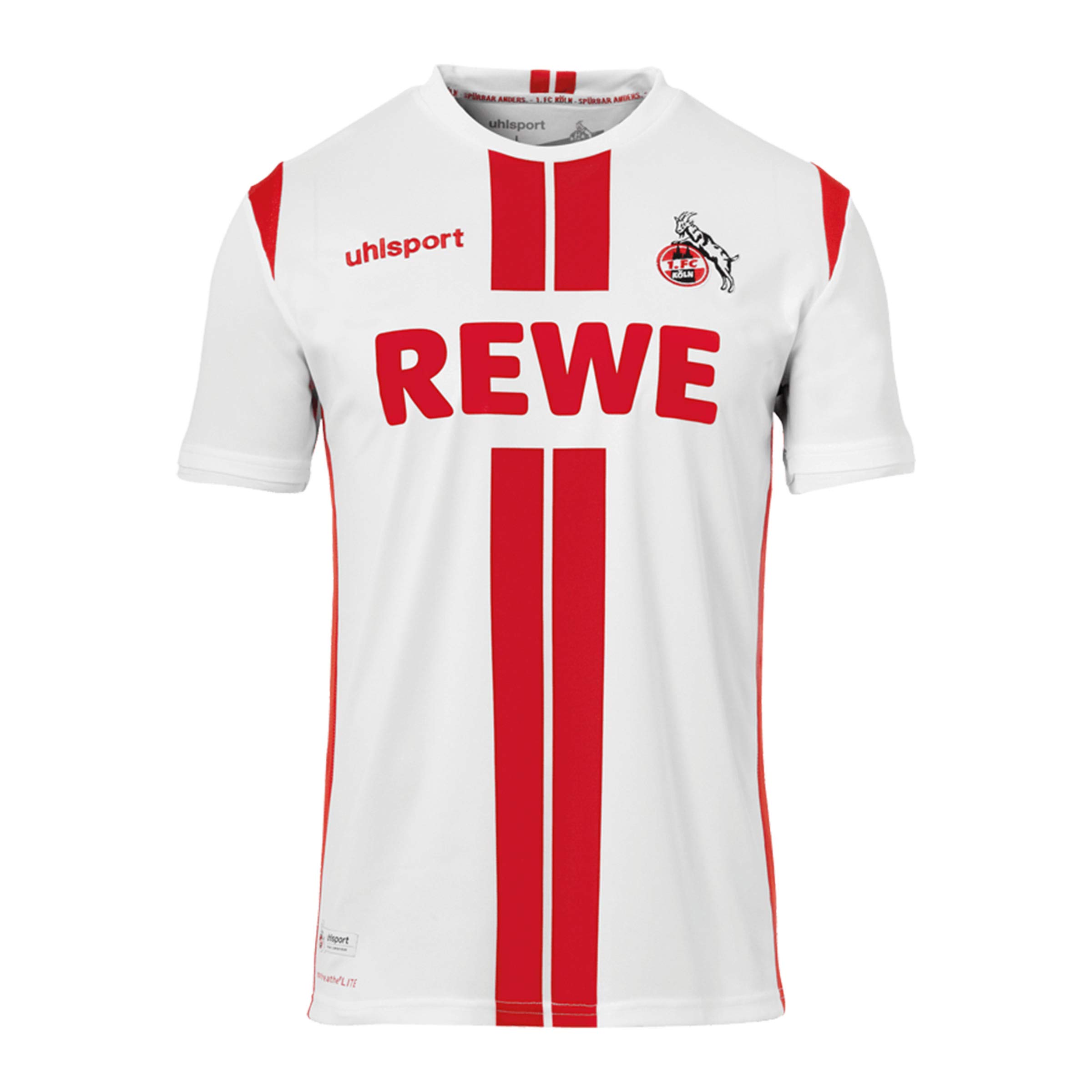 uhlsport Trikot 1.FC Köln Home 2020/2021, Größe S, weiß/rot