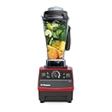 Vitamix 5200 Blender, Professional-Grade Blender for Smoothies, Soups, Ice Cream and More, Stainless-Steel Blades, Self-Cleaning Kitchen Appliance, 64 Oz Container, Red