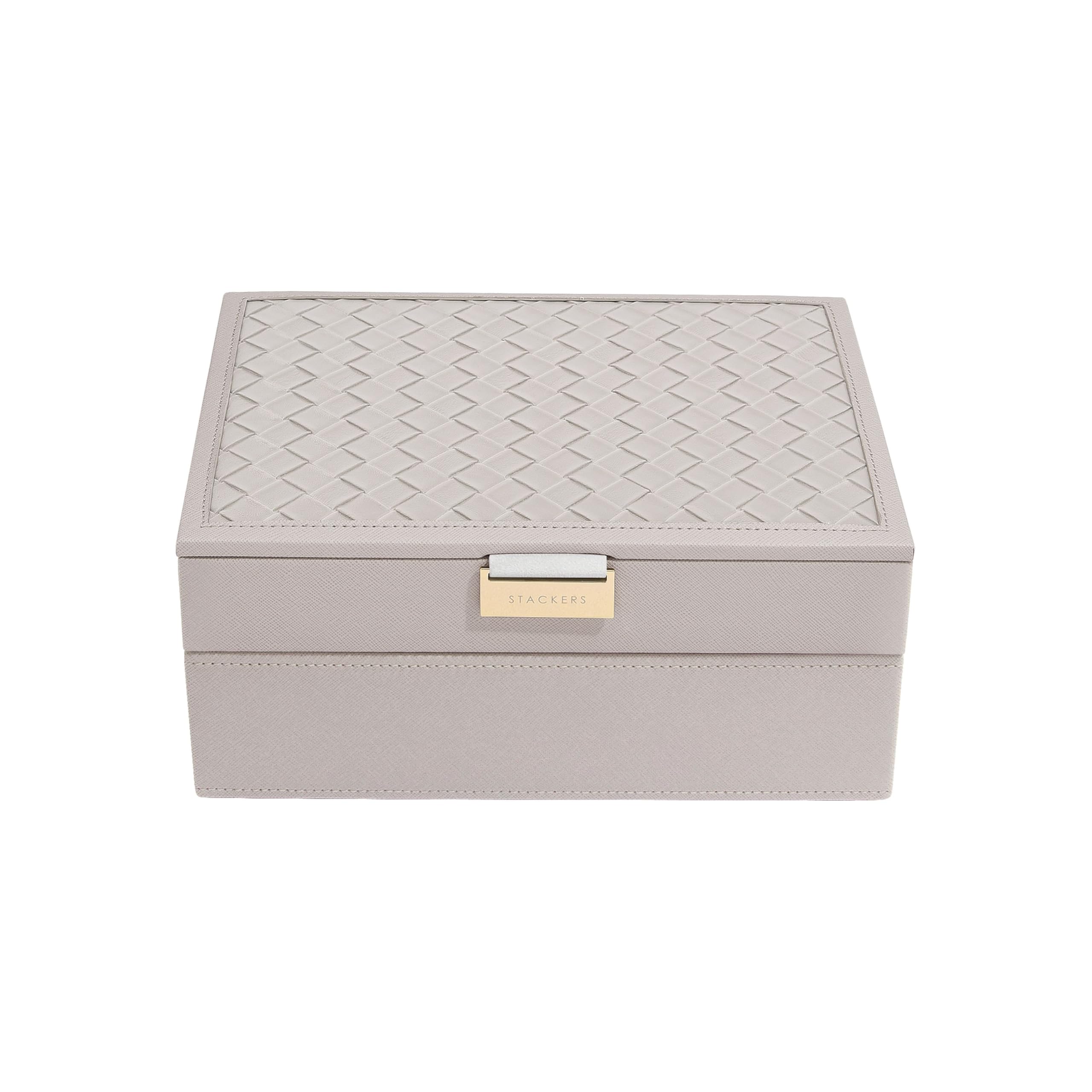 Stackers Taupe Woven Classic Set of 2