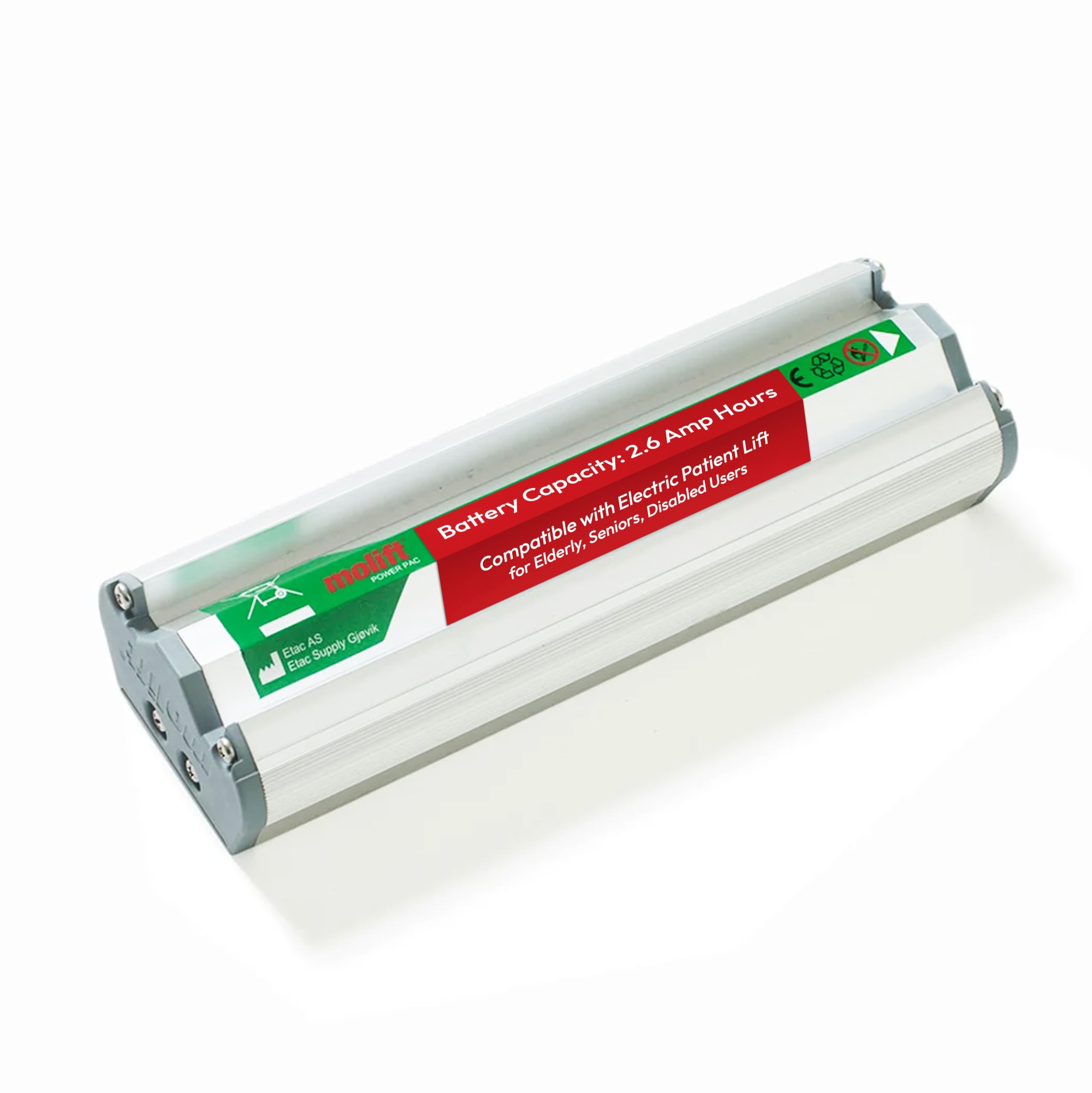 Molift Replacement Battery for Smart 150, Mover 180 and QuickRaiser