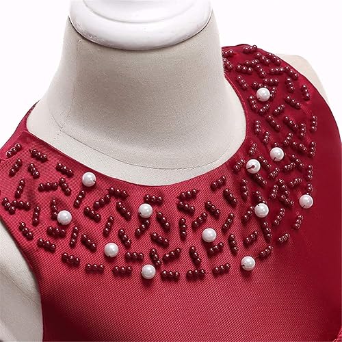 Miniatura 4 de COMISARA - Vestido formal para niña, para boda o desfile, tallas 6M-9T