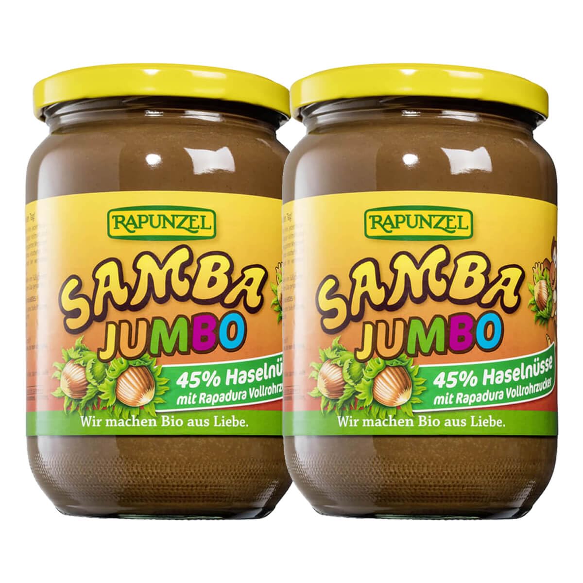 Rapunzel Bio Samba Haselnuss (2 x 750 gr)