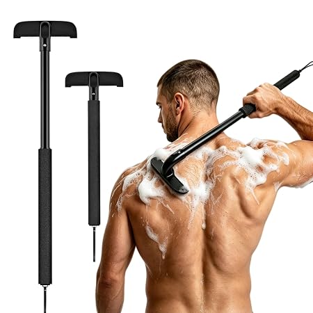 VEYLA Nick-Free Back Shaver for Men with Extendable Handle