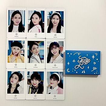 NiziU フォトカードセット Amazon.co.jp: NiziU フォトカードセット(全メンバー9枚入り