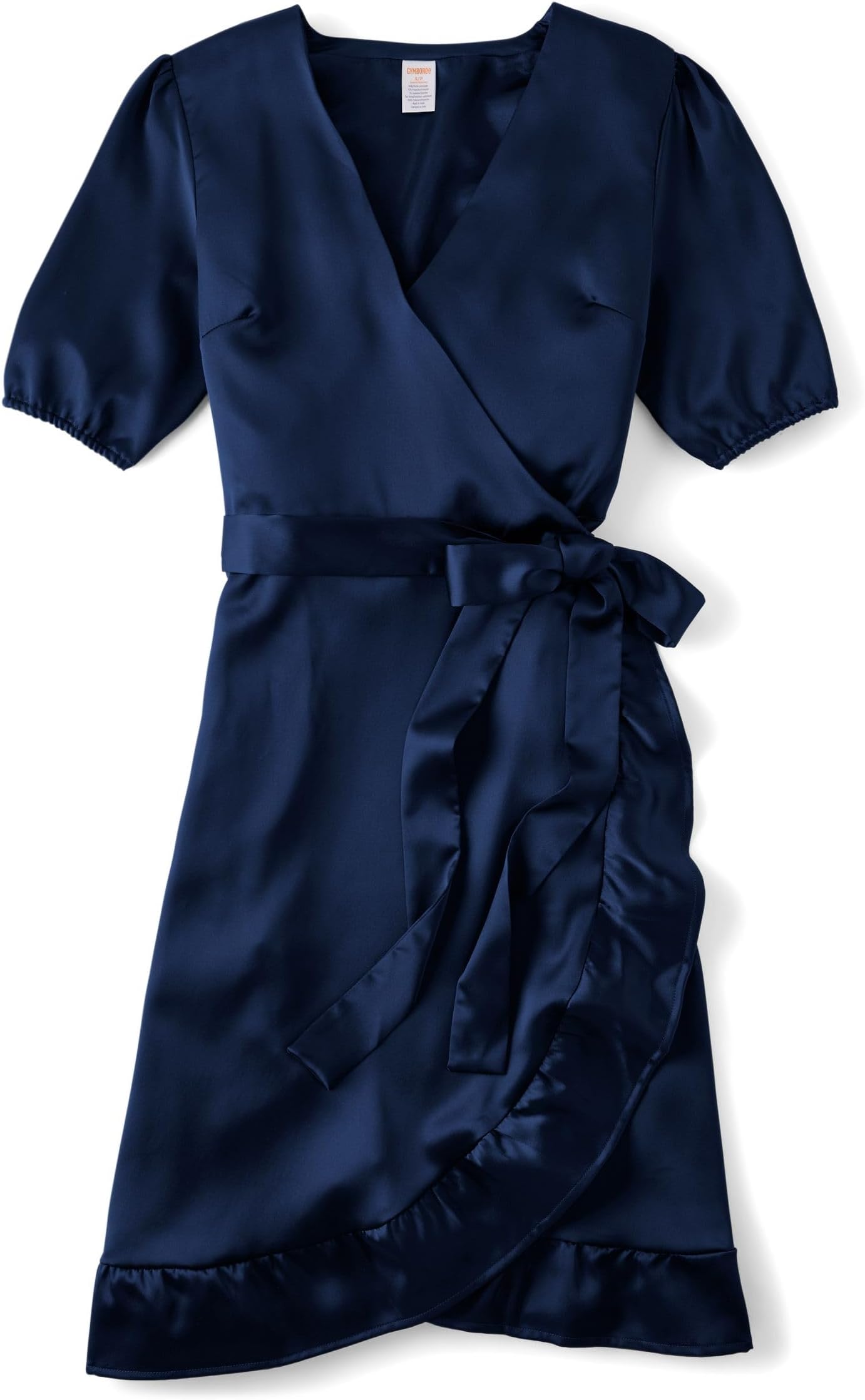 Girls Tie Front Wrap Dresses