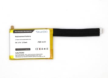 Replacement Battery for JBL Go 2 Go 2H,fits Part Number MLP284154 GO2/MLP284154 3.7V 730mAh