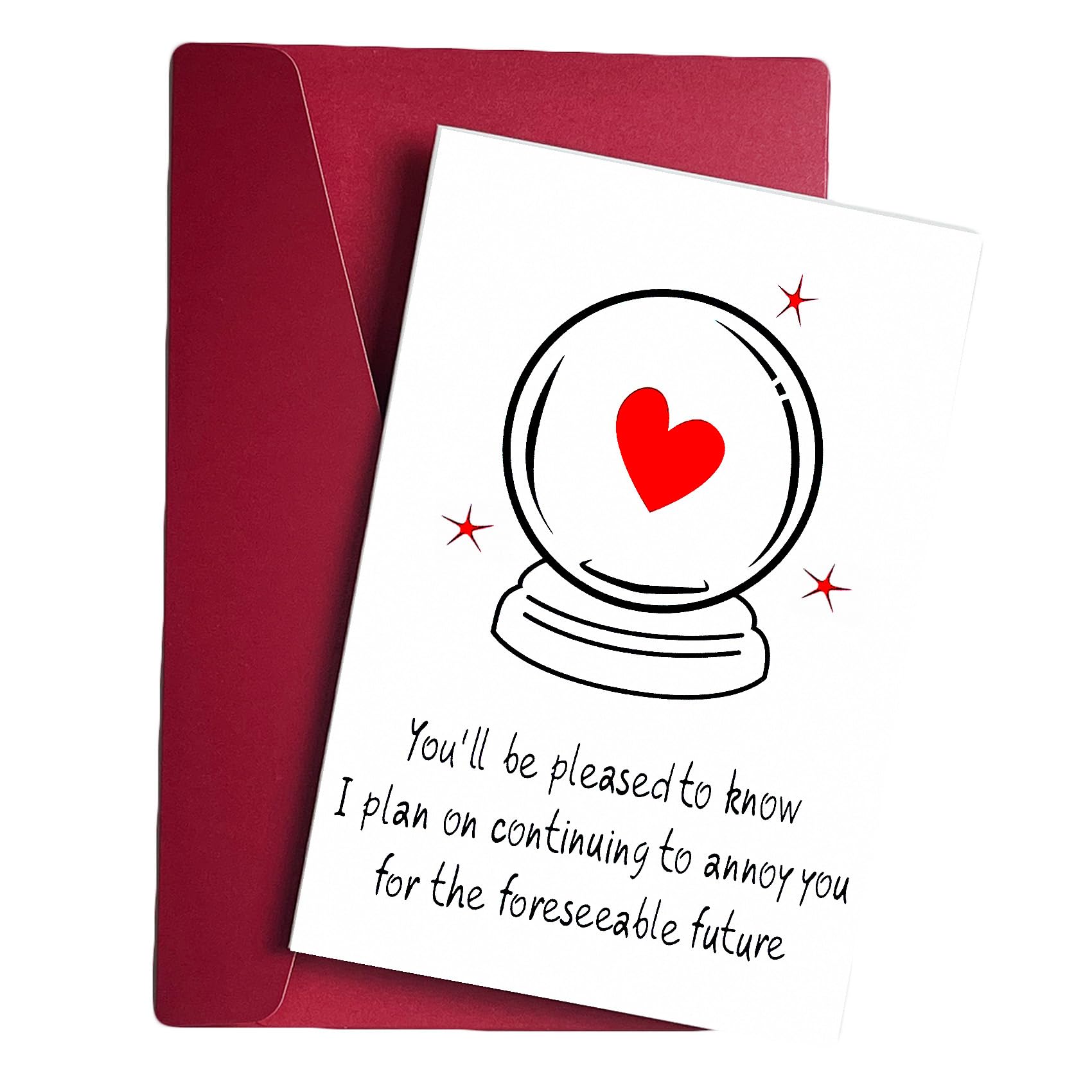 Kongwa Funny Greeting Card & Gifts for Women Men,Her Him/Girlfriend Wife/Husband Boyfriend，Romantic Happy Anniversary & Birthday Gifts