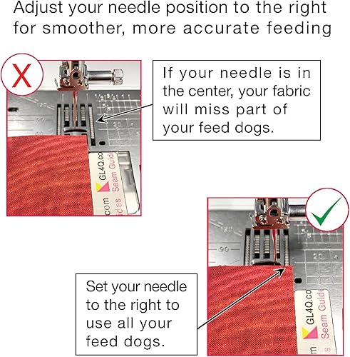 Miniatura 3 de Guidelines4quilting guías de costura, 0.5 x 2 x 0.03125 pulgadas, paquete de 6
