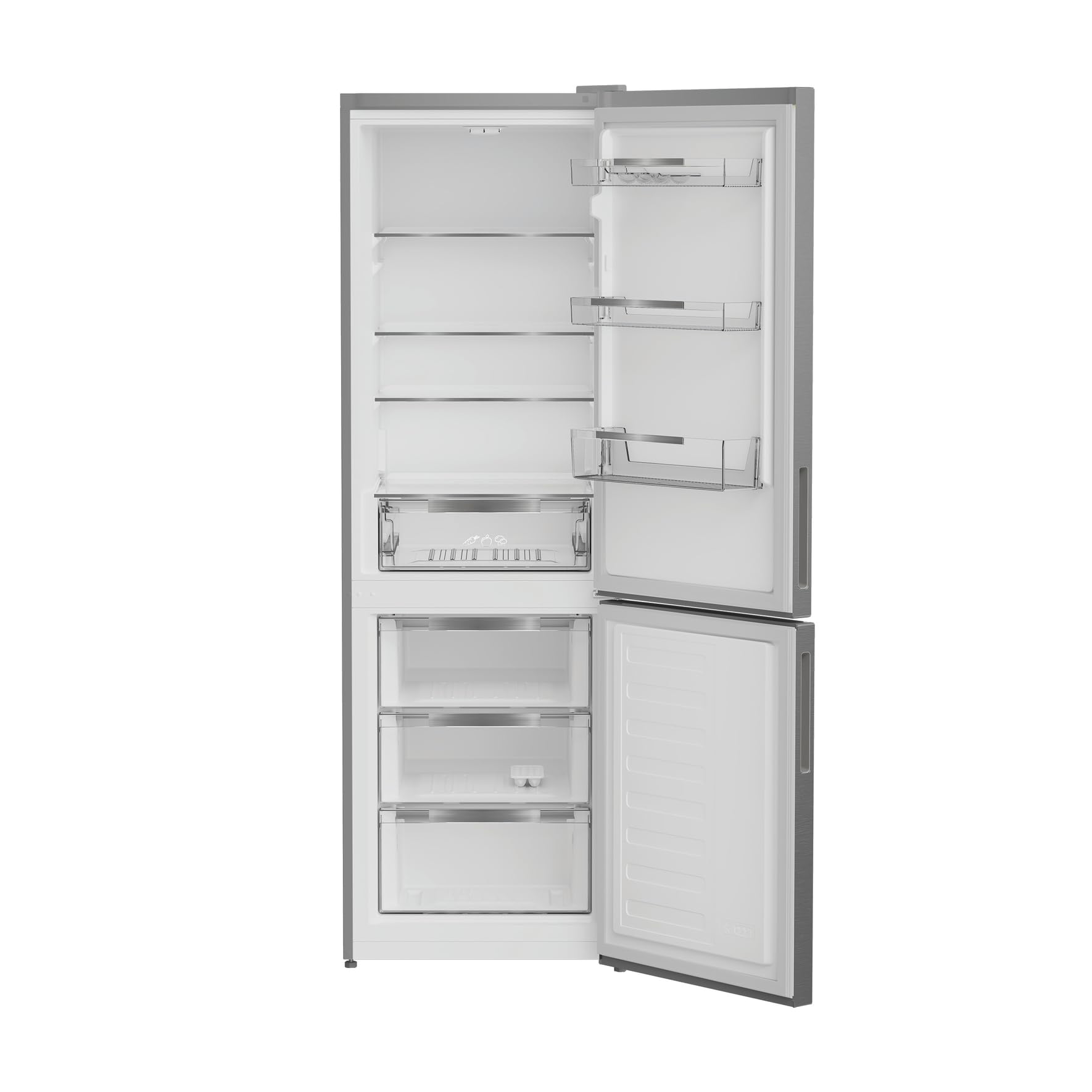 Bauknecht Kühl-/Gefrierkombination KGLR 185 IN/Nutzinhalt gesamt: 343 l / 223 l Kühlen / 120 l Gefrieren/EEK C/LessFrost/leise mit 35 dB(A)