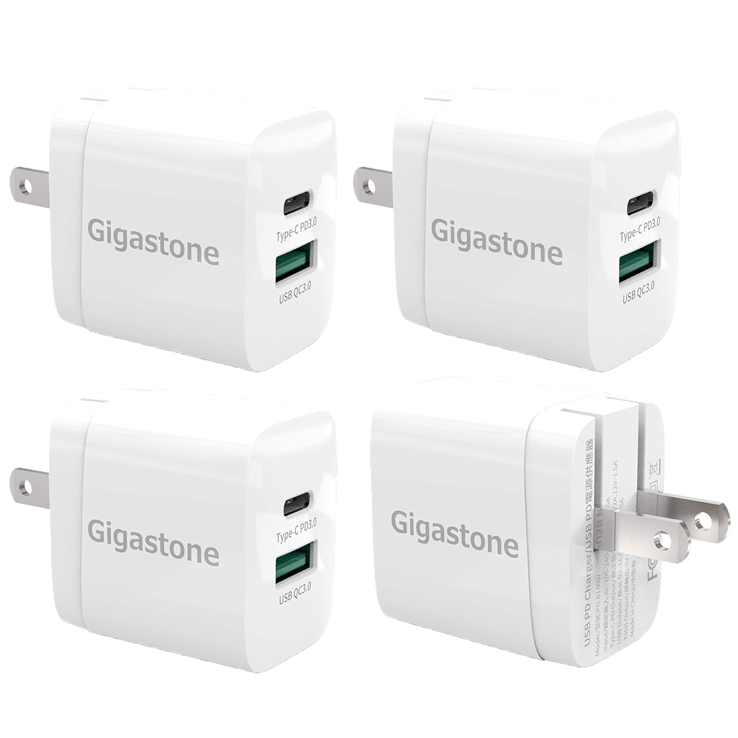 Gigastone USB C Cargador de Pared, Adaptador de Ecuador Ubuy