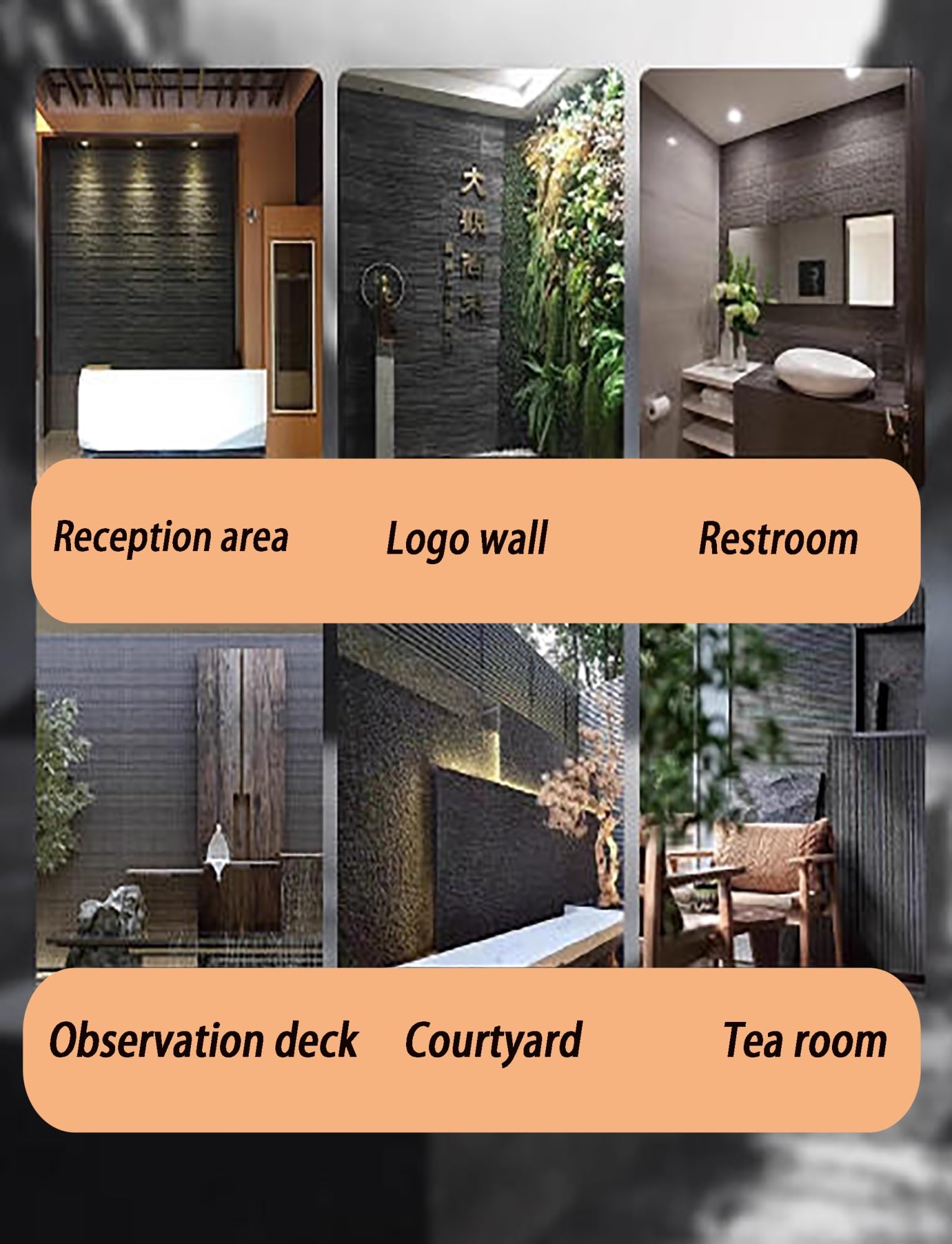 Pannelli decorativi da parete – Rivestimento rimovibile in PU per decorazione da parete interna, ideale per la casa e l'ufficio