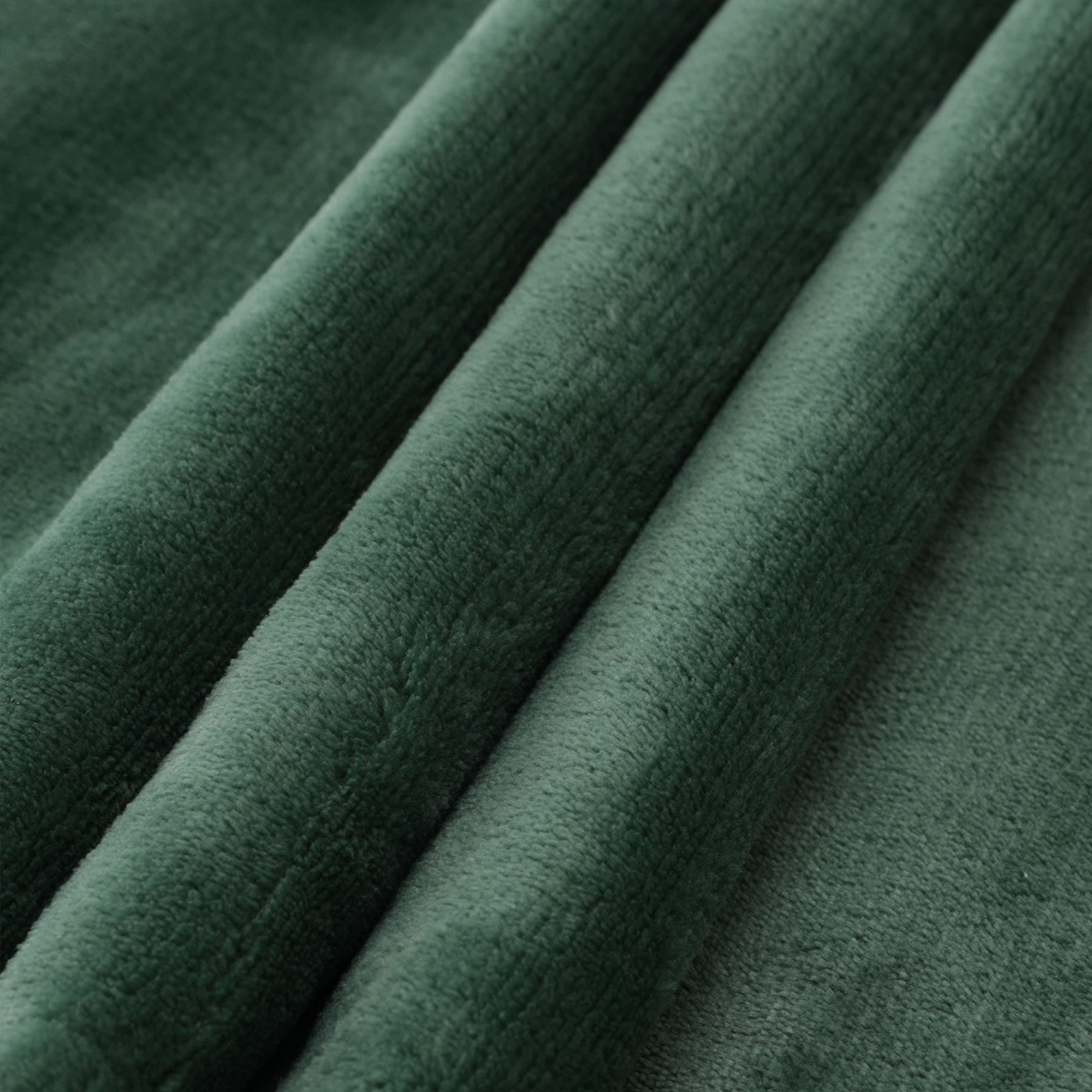 NANPIPER Coperta in morbido pile per neonati, per l'inverno (verde oliva, 76,2 x 101,6 cm)