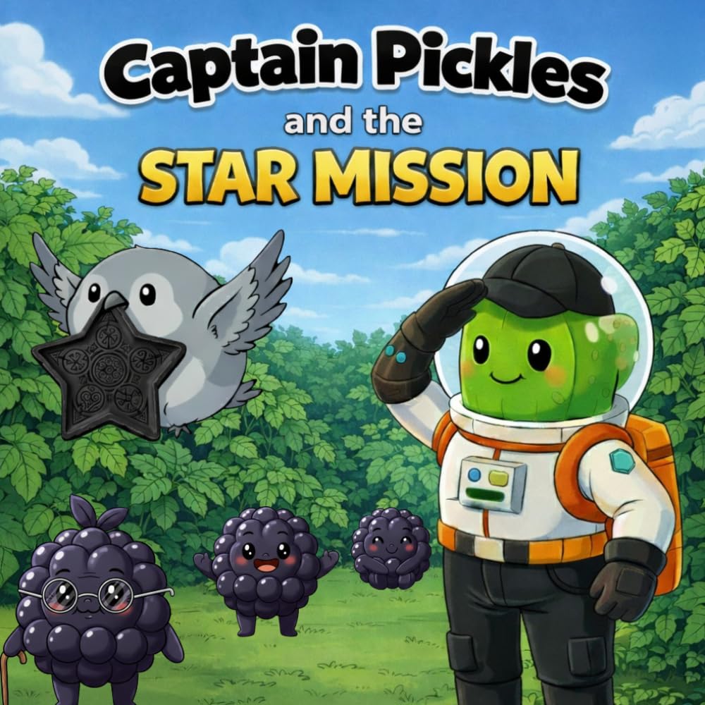 Captain Pickles and the Star Mission: A Fun Star Shape Adventure Workbook for Toddlers and Kindergarten | Learn to Trace, Draw, Recognize & Identify ... Fun (Captain Pickles Shape Training Missions)