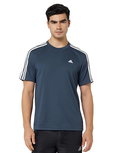 adidas Men Polyester Fitted T-Shirt