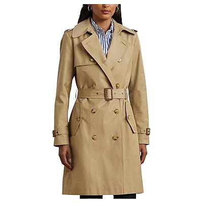 Lauren Ralph Lauren Db Belted Rain 38 Women