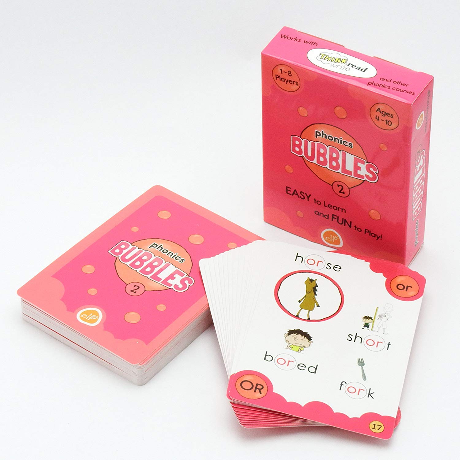 Amazon.co.jp: Phonics BUBBLES - Level 2 - Card Game フォニックス