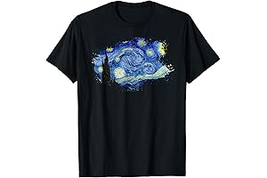 Starry Night T-shirt: Unleashing the Artist's Touch