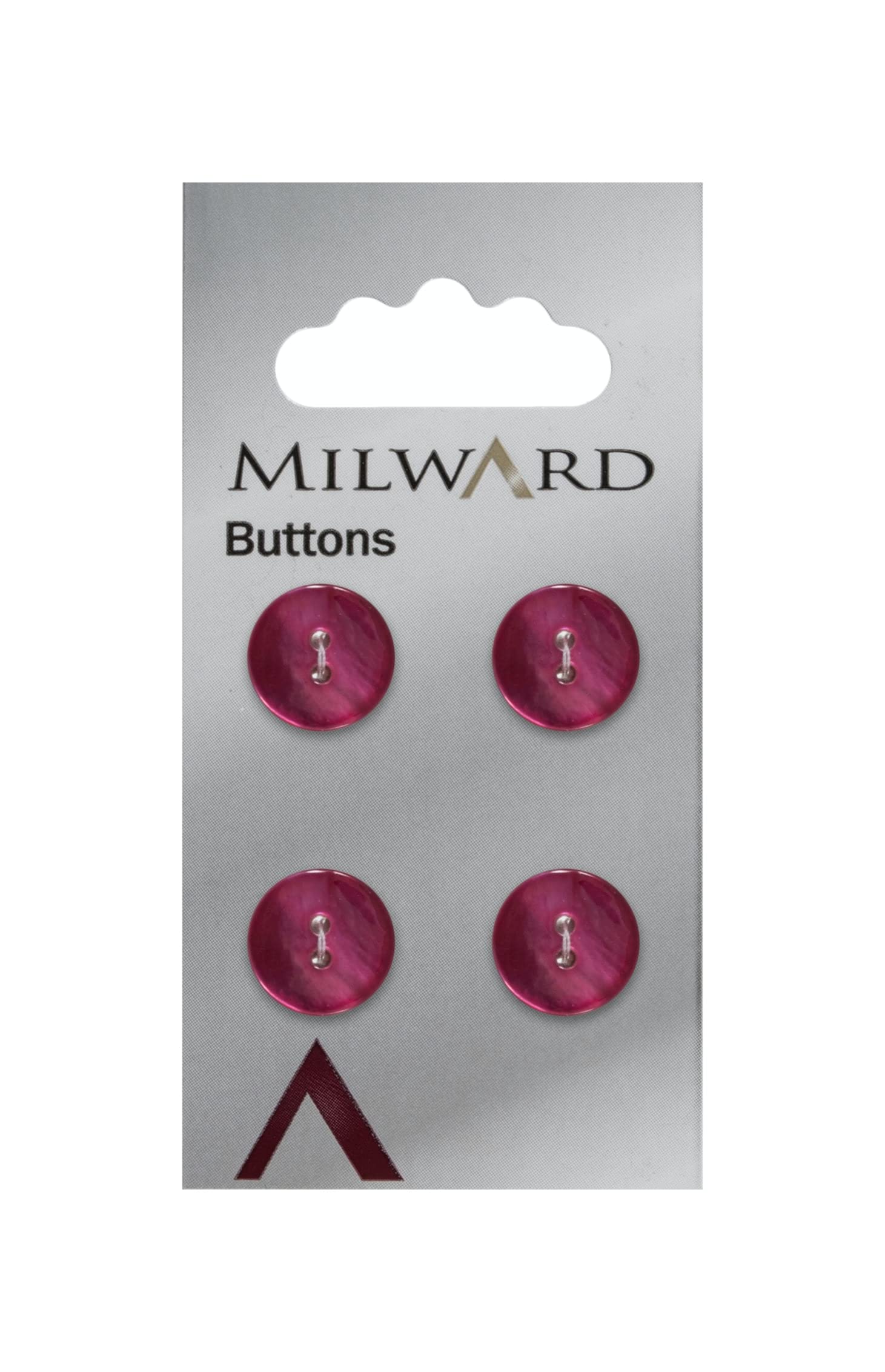 Milward B801000-01098 Hard Haberdashery Shell Pink 12.5 mm