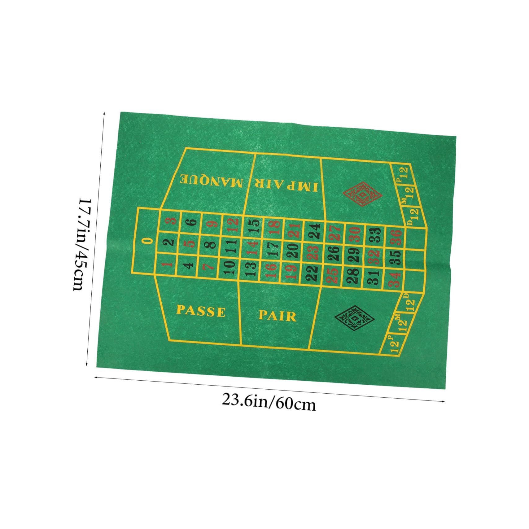 YARNOW 1 Juego Juego De Traje De Ruleta Rusa Diseño De Mesa De Juego De Rueda De Ruleta Juego De Ruleta De Fiesta Rueda De La Ruleta del Familiar Paño Rueda Giratoria