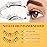 QUEWEL No Glue Needed Eyelashes, Magnetic Eyelashes Natural Look, Reusable Magnetic Lashes Kit with Applicator, Easy to Wear and Remove with Instructions(Lashes-K)