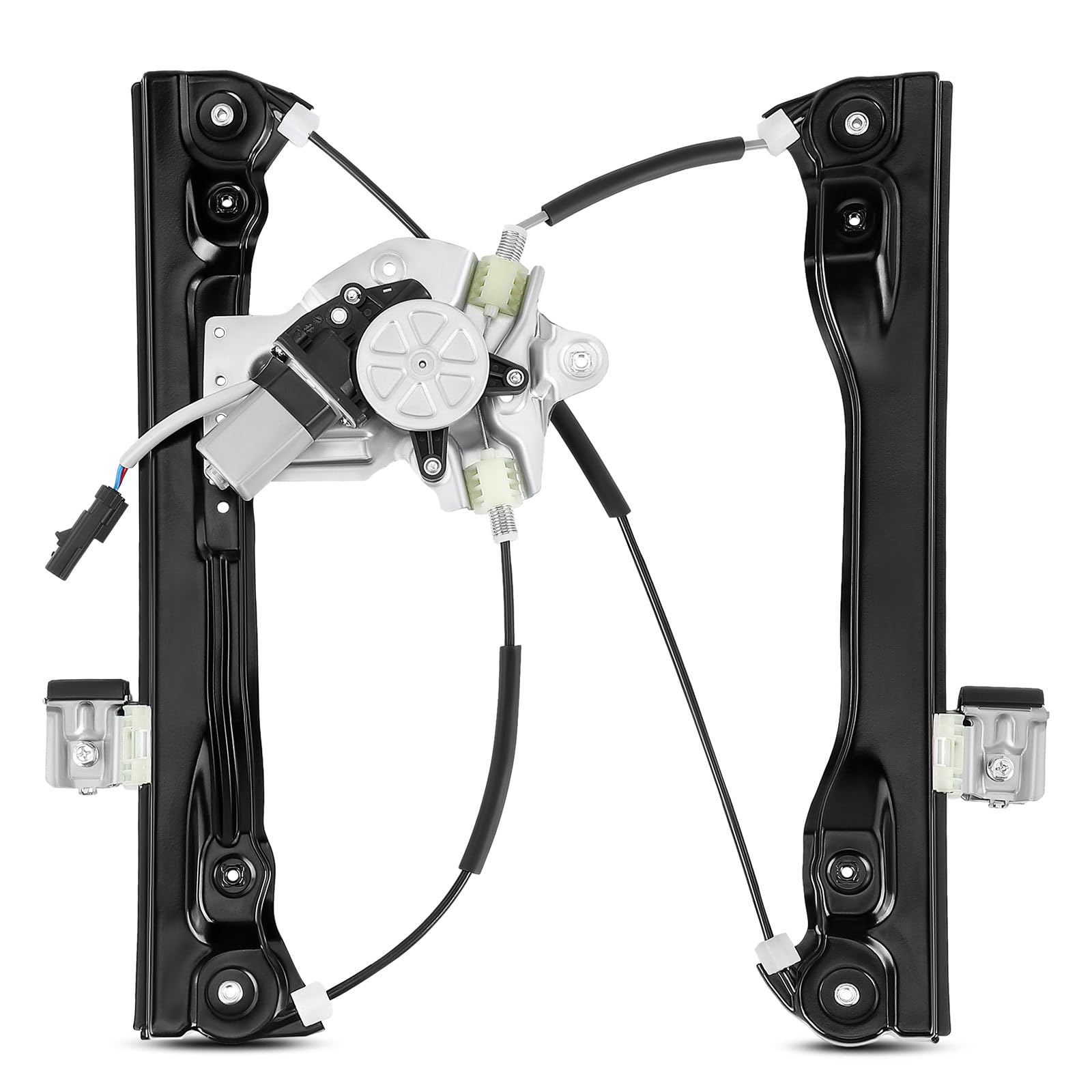 YHTAUTO Front Passenger Side Power Window Regulator with 2-Pin Motor Assembly Compatible with Chevrolet Cruze 2012-2015 Sedan(from 4/26/12), Cruze Limited 2016, Sedan