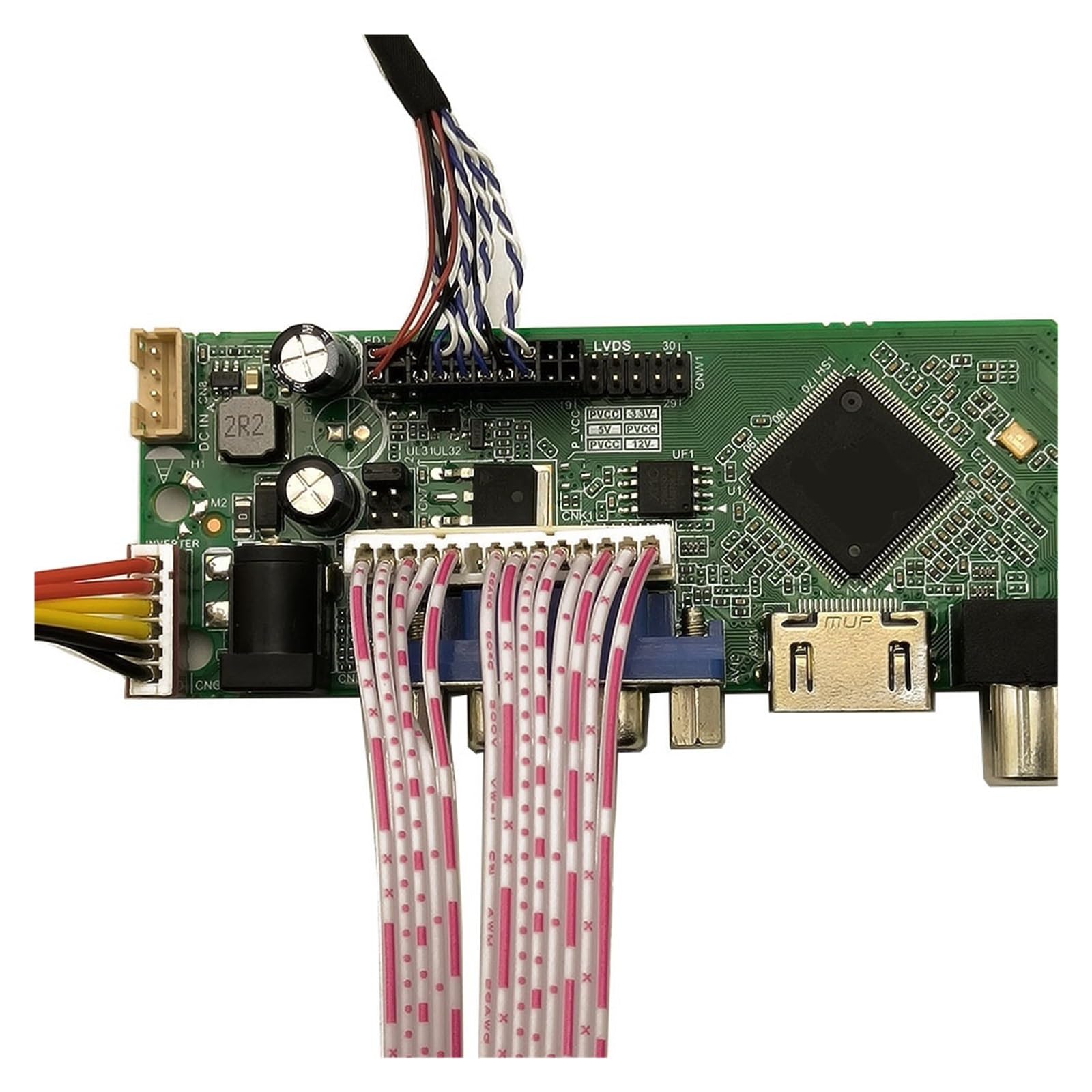Kit scheda TV, compatibile for QD15TL02 QD15TL04 QD15TL03 TV+HDMI+VGA+AV+USB Driver della scheda controller schermo LCD LED(QD15TL02 Rev.02)
